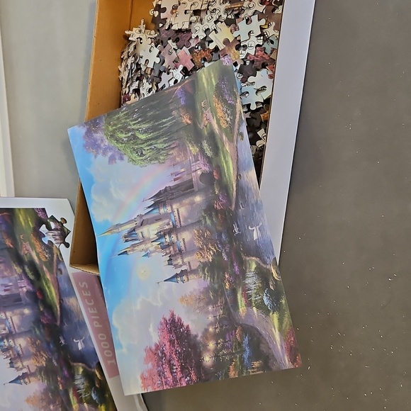 Disney inspired castle and tinkerbell fairy puzzle - Picture 3 of 4